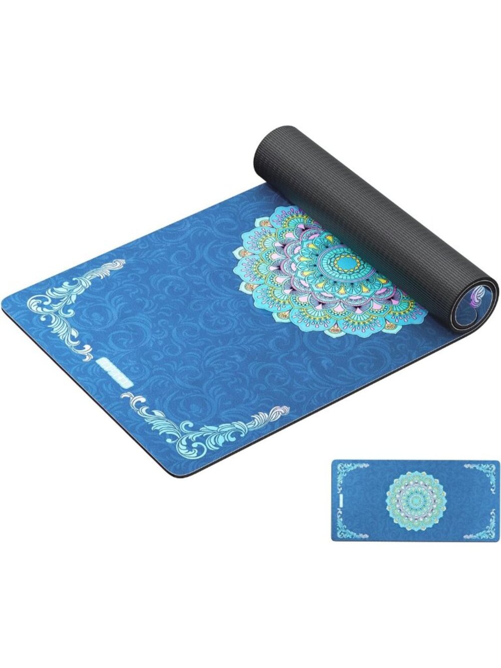Extra Wide 72"x36" Yoga Mat - 1/4" Thick Anti-Slip Exercise Mat for Yoga
